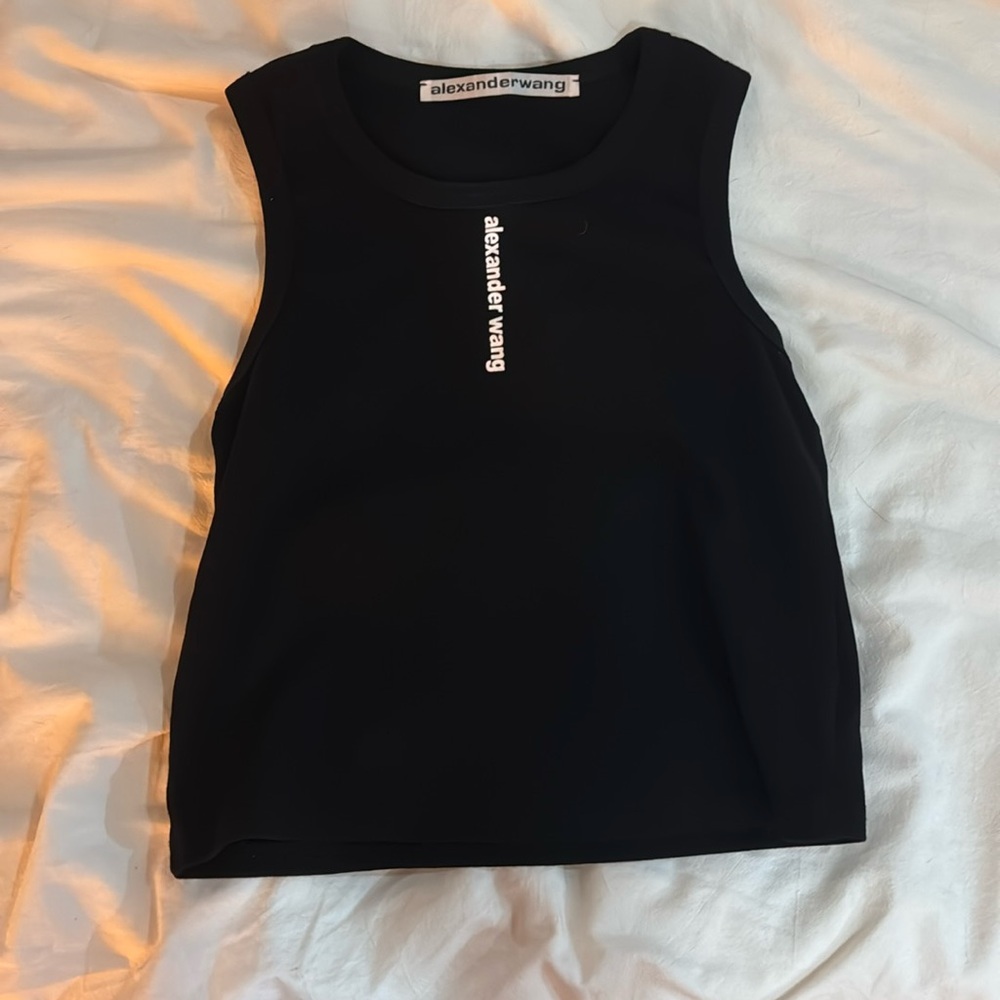 Alexander Wang high neck tank top, Black . Size Small